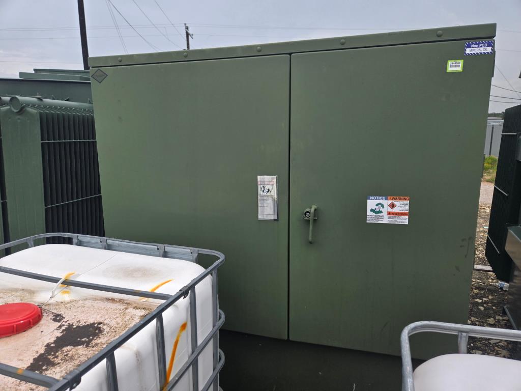 1,000 kVA Sunbelt Solomon Pad Mounted Transformer; HV 34,500; LV 480Y/277; FR3; Copper; Unused; SN 903008