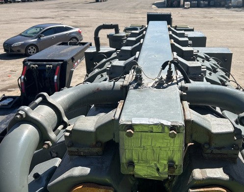 700 kW Continuous, Waukesha L7042GU Natural Gas Generator Set, only 1,199 hours!, 480Y / 277 Volts, 1,200 RPM, Radiator