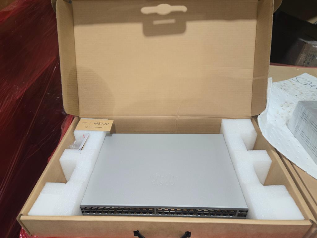 Cisco/Meraki MS120-48-HW (New / Unused / Unclaimed), 48 Port Gigabit Ethernet Switches, Texas