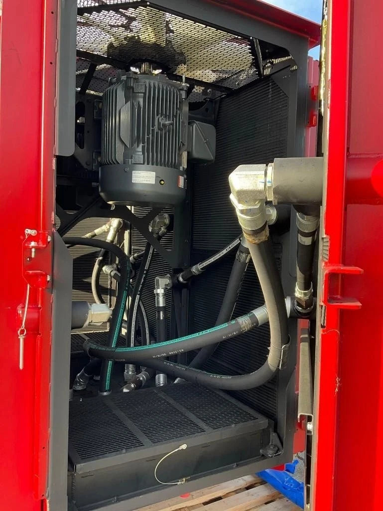 New / Unused Oil Cooler Radiator, 1.5 MW to 2.2 MW, Bar and Plate, 2 of 50 hp Motors with Fans, Hydraulic Cooler, Durastim, Diesel Brand, Frac Frack Cooling, DSII-19-01-090