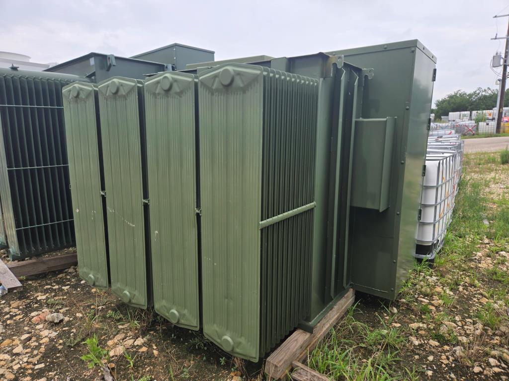 1,000 kVA Sunbelt Solomon Pad Mounted Transformer; HV 34,500; LV 480Y/277; FR3; Copper; Unused; SN 903008