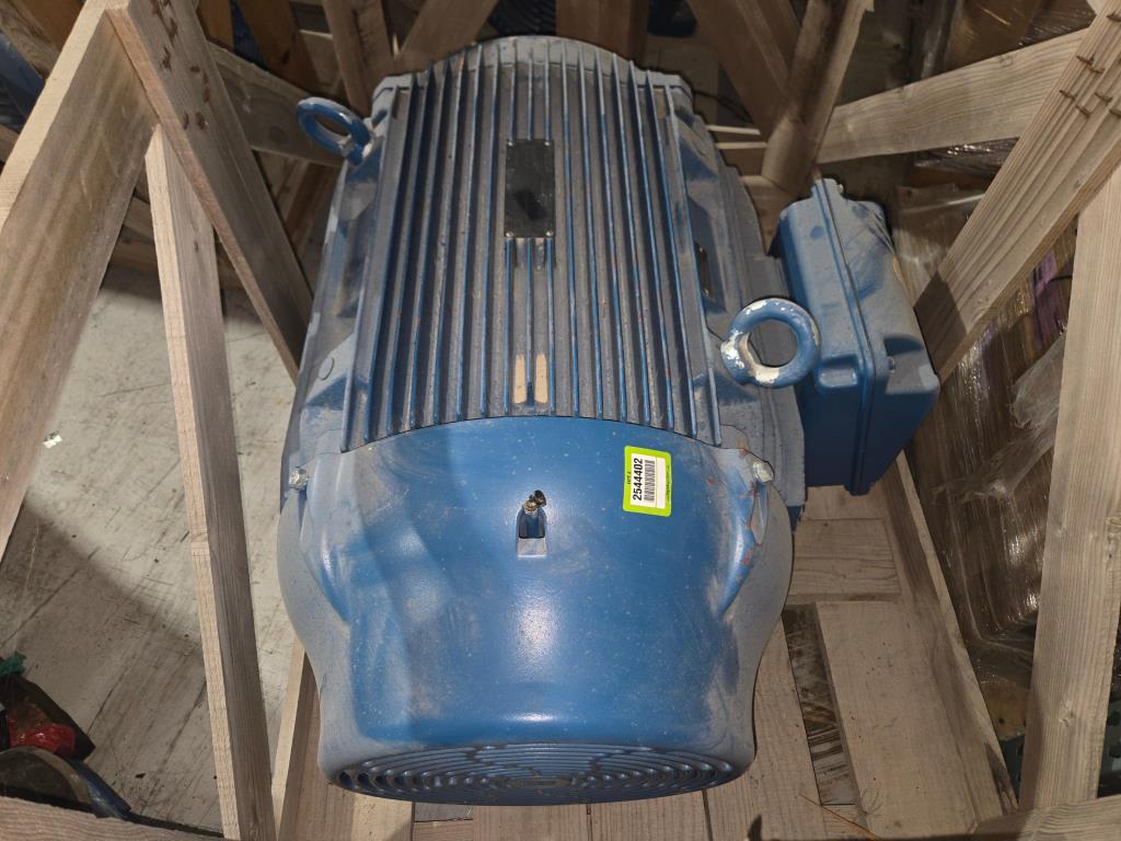 150 HP WEG Motor (New / Unused), Z15018ET3G092721, Year 2021, 150hp, Inverter Duty Electric Motor, 460V, 3 PH, 60Hz, 1780rpm, Texas