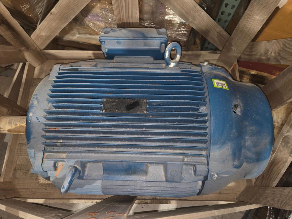 150 HP WEG Motor (New / Unused), Z15018ET3G092721, Year 2021, 150hp, Inverter Duty Electric Motor, 460V, 3 PH, 60Hz, 1780rpm, Texas