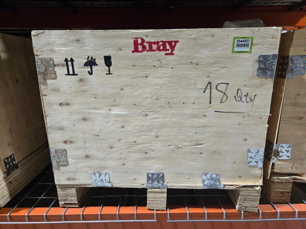 4" Ball Valve (New / Unused), Bray FlowTek 150400-11000CSJR-NN, Flanged, 316SS Stainless Ball, Stainless Stem, Carbon Steel Casing, Class 150, Texas,