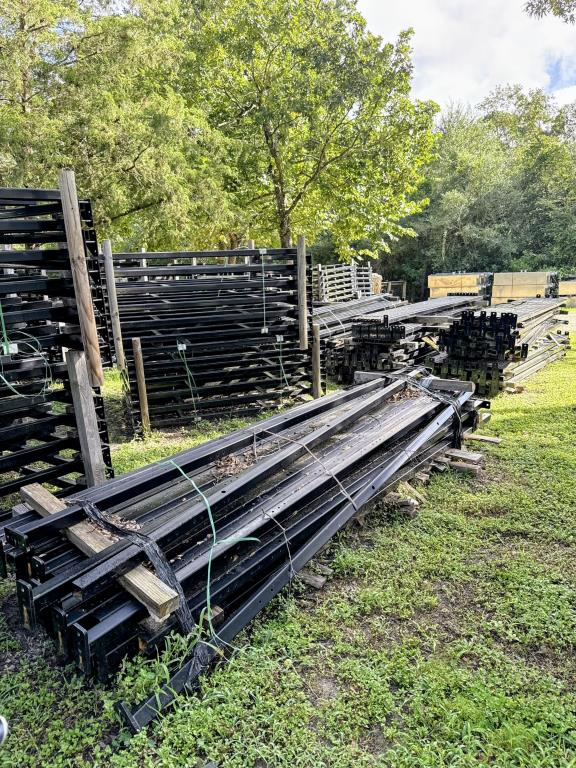 Rack For Immersion Tanks For Bitcoin Mining, Holds 6 Tanks, 600 kw, powder coated steel, extreme heavy duty 052 - 108 Antminer or 168 Whatsminers