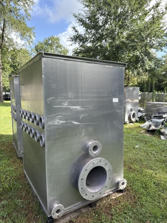 Collector Buffer Tank For Bitcoin Mining, 2.4 MW, Aluminum 5052 - 432 Antminer or 672 Whatsminers