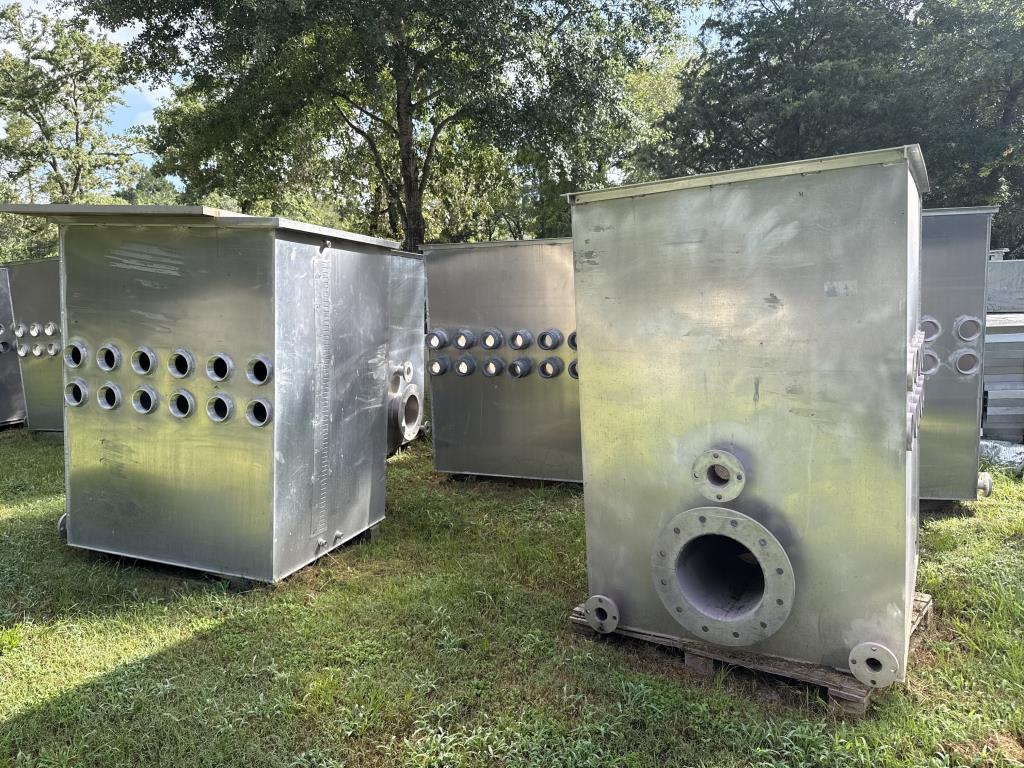 Collector Buffer Tank For Bitcoin Mining, 2.4 MW, Aluminum 5052 - 432 Antminer or 672 Whatsminers