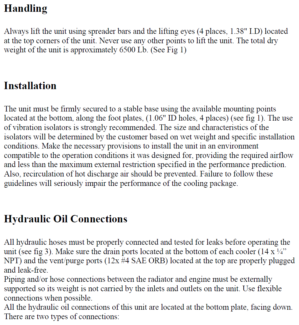 New / Unused Oil Cooler Radiator, 1.5 MW to 2.2 MW, Bar and Plate, 2 of 50 hp Motors with Fans, Hydraulic Cooler, Durastim, Diesel Brand, Frac Frack Cooling, DSII-19-01-090