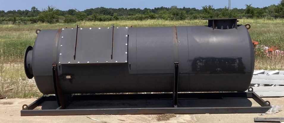 1,750 kW Standby or 1,575 kW Continuous, Waukesha P9390GSI Natural Gas Generator Set, Low Hours (< 1,000), 480Y / 277 Volts, 1,200 RPM, Enclosure, Catalyst, Radiator, 1994