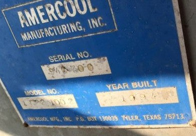 1,750 kW Standby or 1,575 kW Continuous, Waukesha P9390GSI Natural Gas Generator Set, Low Hours (< 1,000), 480Y / 277 Volts, 1,200 RPM, Enclosure, Catalyst, Radiator, 1994